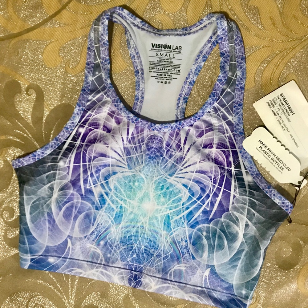 VisionLab Enochian Dream crop top